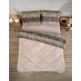ETE HOMETEX ÇİFT KİŞİLİK LÜX WELSOFT YORGAN 195X215CM LEOPAR BEJ 8696474231945